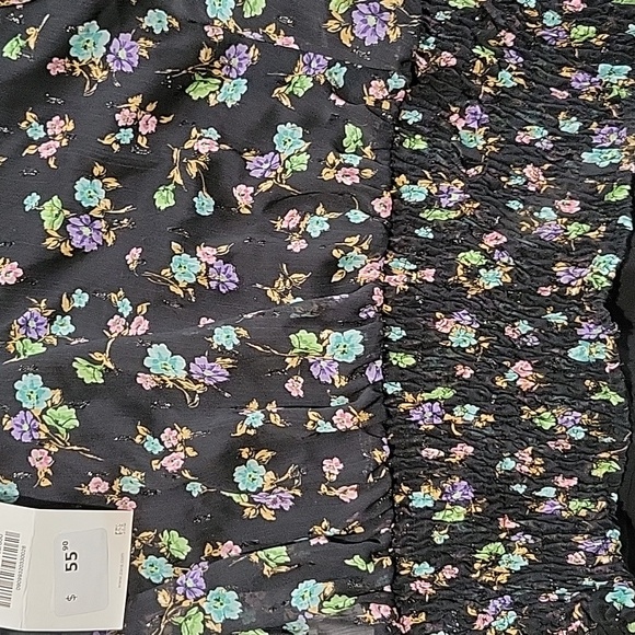 NWT Zara cropped floral top size S - Picture 4 of 4